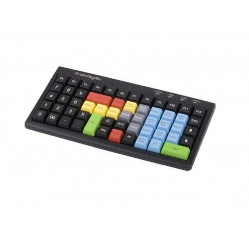 POS клавиатура Preh MCI 60, MSR, Keylock, цвет черный, USB купить в Бердске